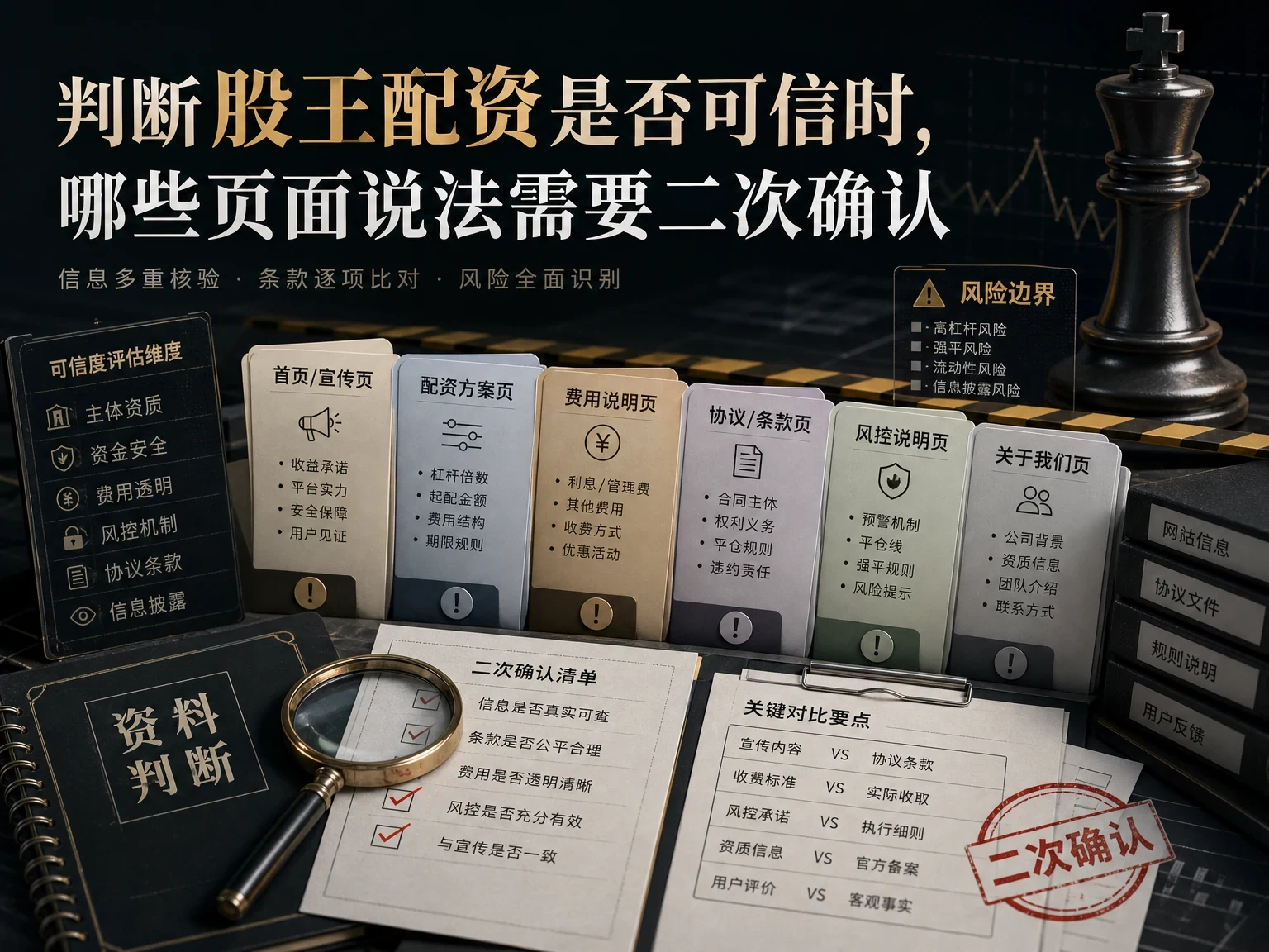 判断股王配资是否可信时，哪些页面说法需要二次确认 插图